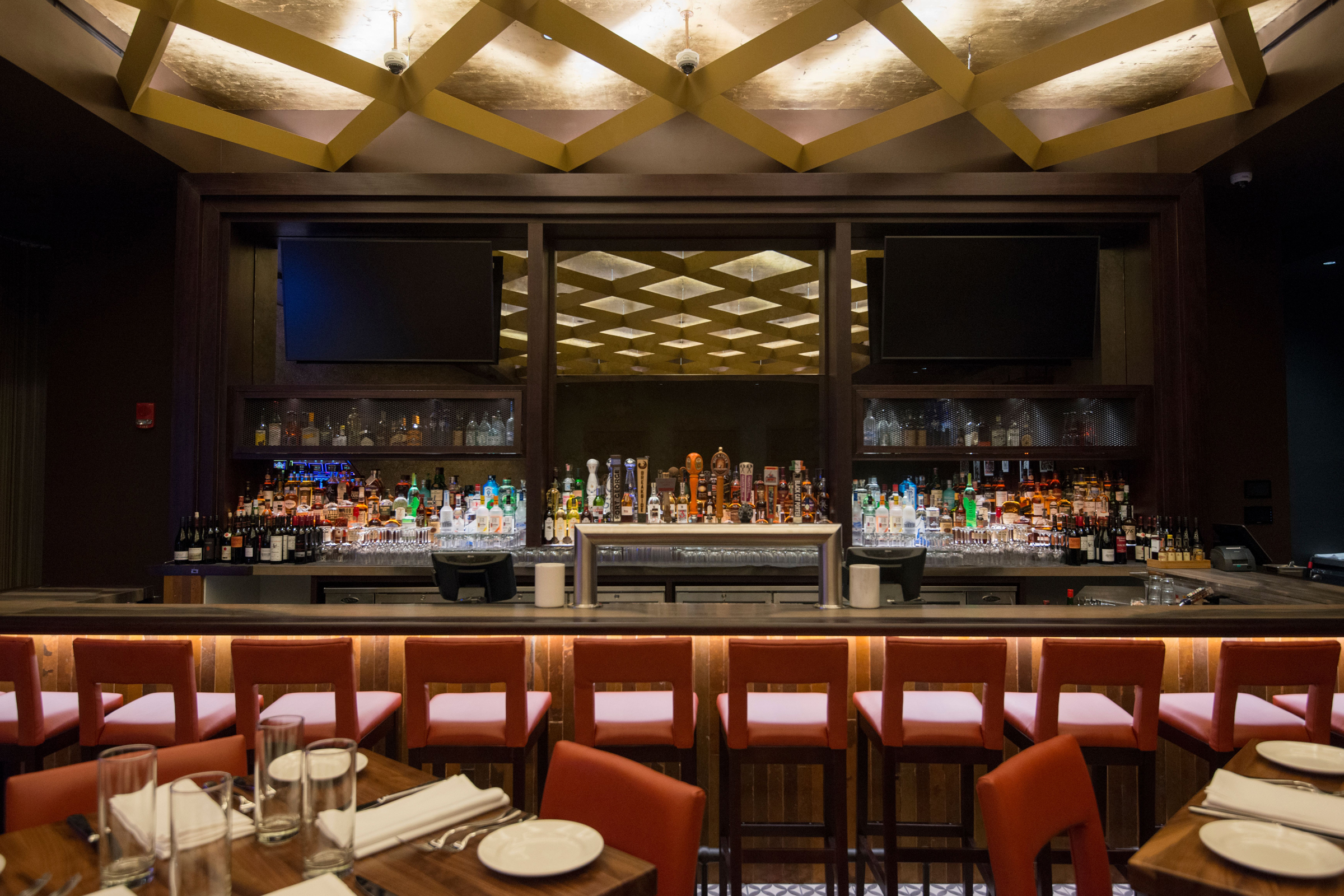 bar area - desktop version